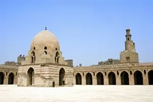 Images Dated 11th July 2008: Ahmed Ibn Tulun Mosque, UNESCO World Heritage Site, Cairo, Egypt, North Africa, Africa