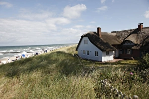 Images Dated 13th August 2009: Ahrenhoop, Baltic Sea, Darvu-Fischland, Mecklenburg-Western Pomerania, Germany, Europe