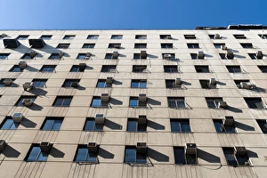 Santiago Prints: Air conditioning units, Santiago, Chile, South America