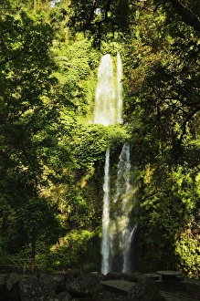 Senaru Prints: Air Terjun Sendang Gila waterfall, Senaru, Lombok, Indonesia, Southeast Asia, Asia