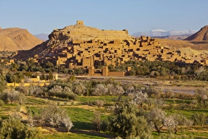 Ait Benhaddou, UNESCO World Heritage Site, Atlas Mountains, Morocco, North Africa, Africa