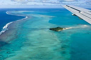 Aerials Prints: Aitutaki, Cook Islands, South Pacific, Pacific