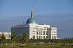 Images Dated 31st August 2011: The Ak Orda, Presidential Palace of President Nursultan Nazarbayev, Astana, Kazakhstan