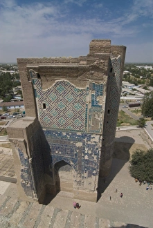 Ak-Sarai Palace, Timurs Summer Palace, Shakhrisyabz, Uzbekistan, Central Asia Ak-Sarai Palace, Timurs Summer Palace, Shakhrisyabz, Uzbekistan, Central Asia