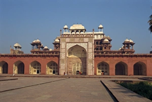 Moghul Prints: Akbars Mausoleum