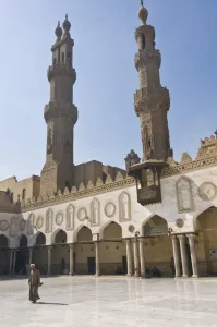 Images Dated 7th November 2009: Al-Azhar Mosque, Cairo, Egypt, North Africa, Africa