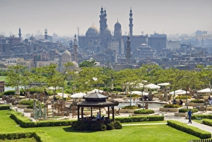Al Azhar park and Islamic area, Cairo, Egypt, North Africa, Africa