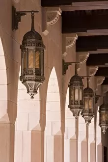 Images Dated 12th December 2007: Detail in Al-Ghubrah or Grand Mosque