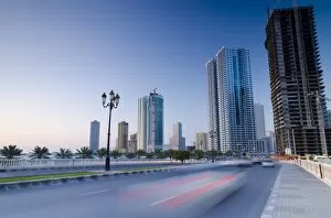Search Results: Al Khan Corniche and buildings beside Al Khan Lagoon, Al Qasba Area, Sharjah