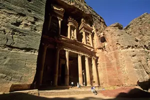 Heritage Site Prints: Al Khazneh (The Treasury), one of the most elaborate buildings of the ancient city of Petra