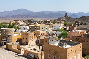 Adobe Prints: Al Mudhaireb Village, Al Sharqiyah region, Sultanate of Oman, Arabian Peninsula