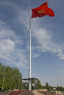 Images Dated 30th August 2009: Ala-Too Square, Bishkek, Kyrgyzstan, Central Asia, Asia