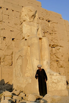 Alabaster sphinx, Karnak, near Luxor, Thebes, UNESCO World Heritage Site