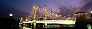 Albert Bridge, London, England, United Kingdom, Europe