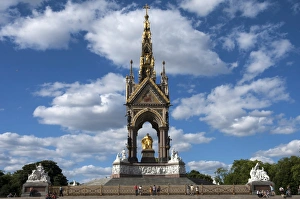 Memorials Prints: The Albert Memorial, Kensington Gardens
