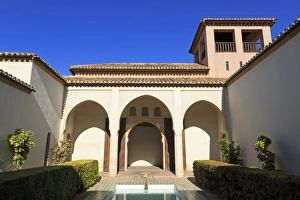 11th Century Prints: Alcazaba Palace, Malaga, Andalusia, Spain, Europe