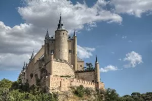 Typically Spanish Gallery: Alcazar, Segovia, UNESCO World Heritage Site, Castile y Leon, Spain, Europe