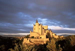 Alcazar Prints: The Alcazar at sunset