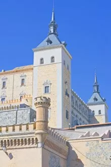 Images Dated 6th May 2008: The Alcazar, Toledo, UNESCO World Heritage Site, Castilla La Mancha, Spain, Europe
