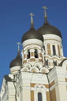 Toompea Hill Prints: Alexander Nevsky Cathedral, Russian Orthodox church, Toompea Hill, Tallinn