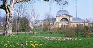 Spring Time Prints: Alexandra Palace, Haringey, London, England, United Kingdom, Europe