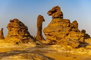 Al Ula Prints: Algharameel rock formations, Al Ula, Kingdom of Saudi Arabia, Middle East