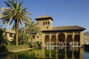 Alhambra Prints: The Alhambra Palace in Granada