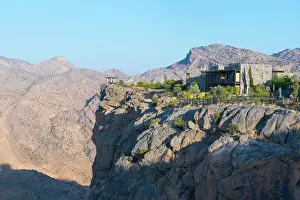 Cliffside Prints: Alila Jabal Akhdar hotel, nestled 2000 metres above sea level