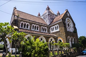 Anglican Prints: All Saints Anglican Church in the Old Town of Galle