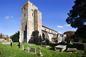 Graves Prints: All Saints Church, Ripley, North Yorkshire, Yorkshire, England, United Kingdom, Europe
