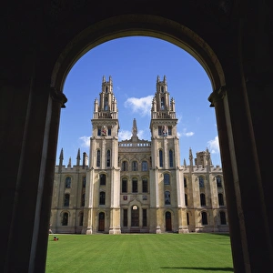 All Souls College, Oxford, Oxfordshire, England, United Kingdom, Europe