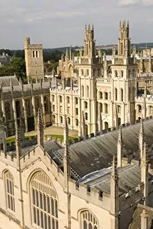 Images Dated 1st August 2007: All Souls College, Oxford University, Oxford, Oxfordshire, England, United Kingdom, Europe