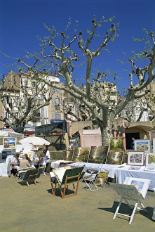 Artist Prints: Allees de la Liberte, Cannes, Alpes Maritimes, Provence, Cote d Azur
