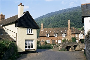 Exmoor Prints: Allerford, Exmoor, Somerset, England, United Kingdom, Europe