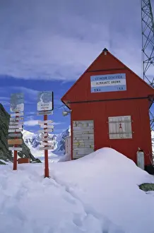 Huts Prints: Almirante Brown station, Argentinian summer base only, Antarctic Peninsula