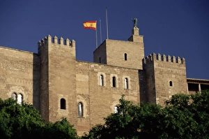 Flag Pole Prints: The Almudaina Palace