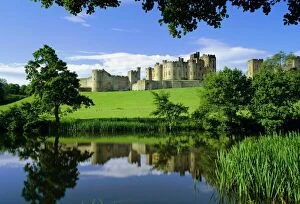 River Bank Collection: Alnwick Castle, Alnwick, Northumberland, England, UK