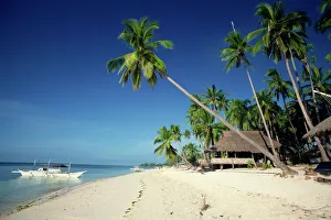 Alona Beach on the island of Panglao off the coast of Bohol