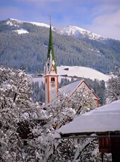 Austria Prints: Alpbach, Tyrol, Austria