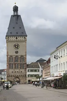 City Gate Prints: The Alte Portal main gate, Speyer, Rhineland Palatinate, Germany, Europe