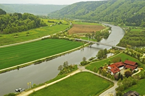 Riedenburg Prints: Altmuehl Valley, near Riedenburg, Bavaria, Germany, Europe