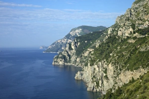 Images Dated 29th April 2010: Amalfi coast road, UNESCO World Heritage Site, Bay of Naples, Campania, Italy, Europe