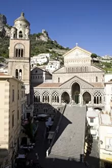 The Amalfi Duomo, Amalfi, Campania, Italy, Europe