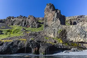 Disko Island Prints: Amazing examples of columnar basalt on the southern coast of Disko Island