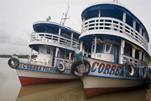 Images Dated 22nd January 2008: Amazon steamers, near Manaus, Brazil, South America