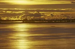 Dramatic Skies Collection: Amazonian sunset, Brazil, South America