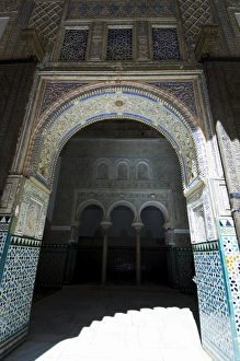The Ambassadors Hall with three horseshoe arches