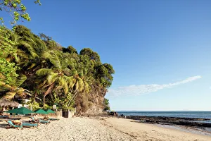 Madagascar Prints: Ambatoloaka beach, Nosy Be Island, northern area, Madagascar, Africa