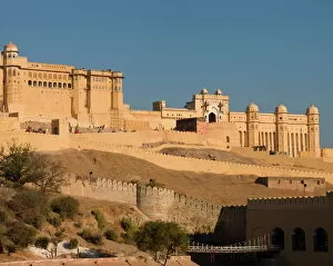 Fort Collection: The Amber Fort, Jaipur, Rajasthan, India, Asia