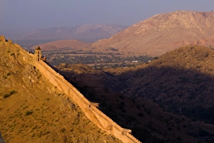 Images Dated 27th February 2008: Amber Fort, Jaipur, Rajasthan, India, Asia